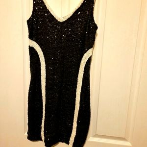 La Cite Sequin Dress XS